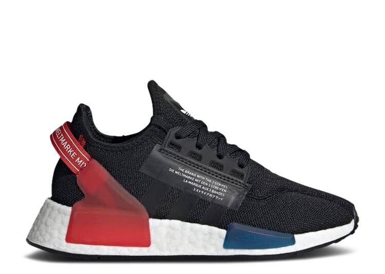

Кроссовки Adidas NMD_R1 V2 J 'CORE BLACK', черный