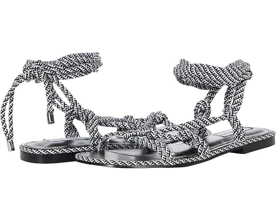 

Сандалии Steve Madden Sensible Sandal, черный/белый