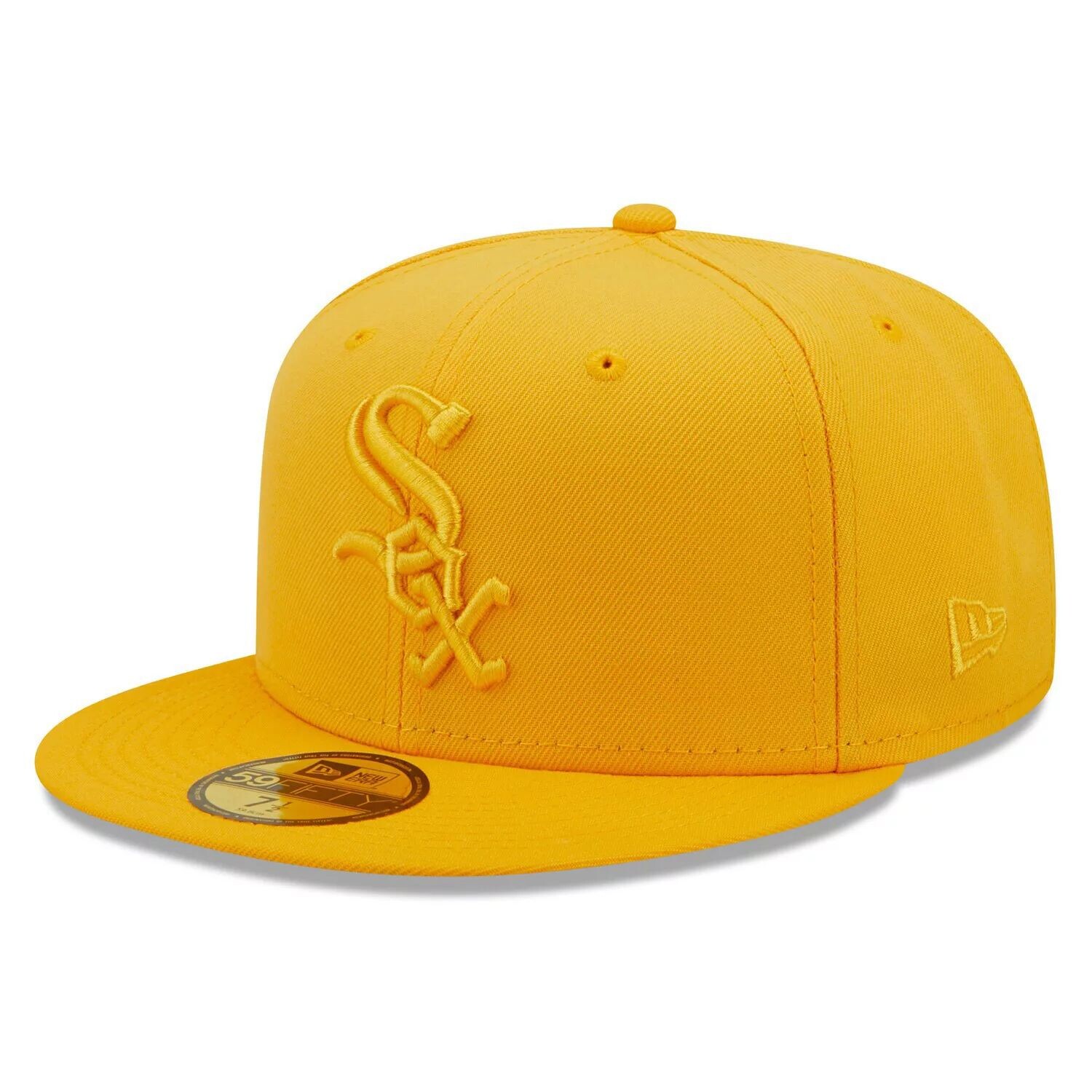 

Мужская приталенная шляпа New Era Gold Chicago White Sox в тон 59FIFTY