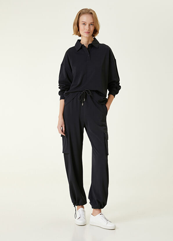 

Брюки-Карго из джерси Beymen Collection, синий