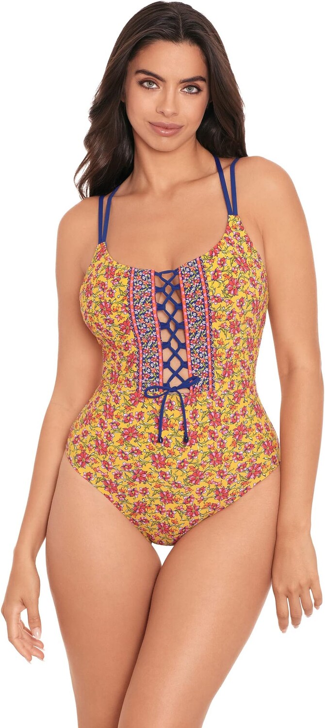 

Купальник Skinny Dippers Isabelle Suga Babe Suit, цвет Bumble