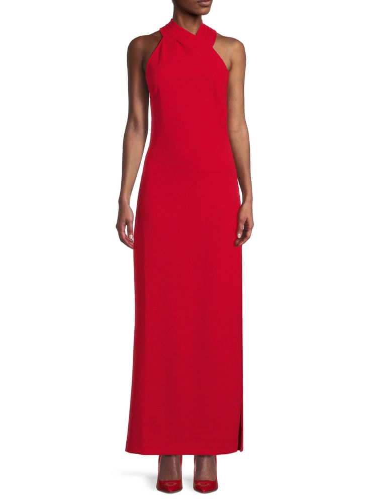 Платье Harland с воротником халтернэк Rachel Rachel Roy, цвет Haute Red платье harland с лямкой на шее rachel rachel roy black