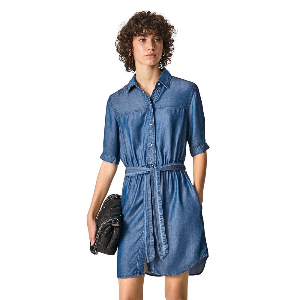 

Платье Pepe Jeans Gloss, синий