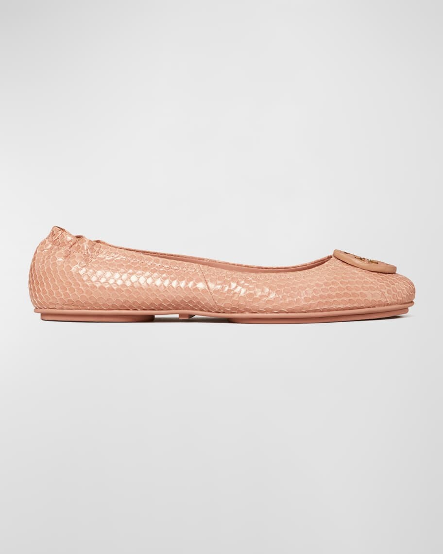 

Балетки Minnie Snakeskin Travel Tory Burch