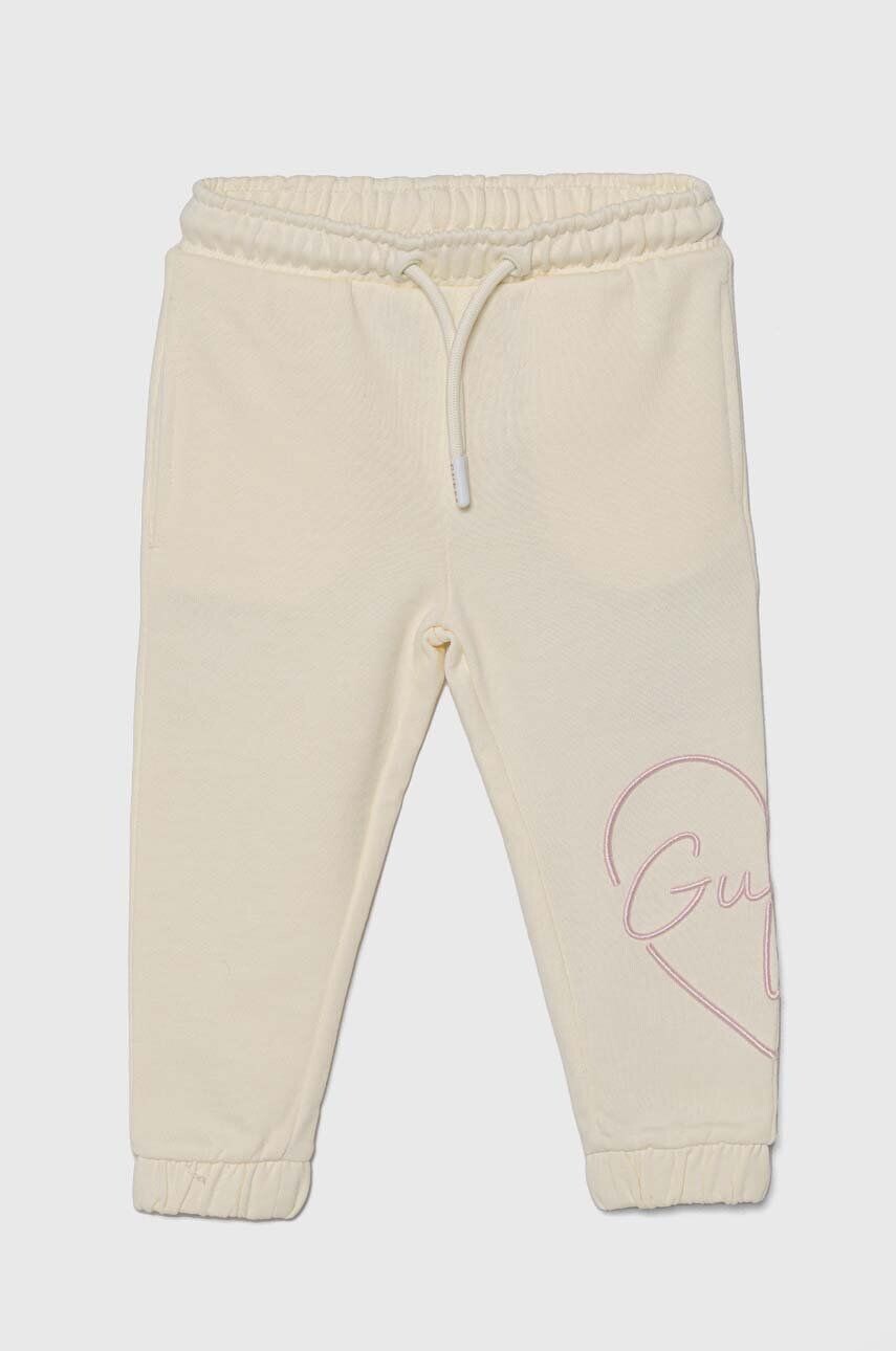 

Спортивные брюки Guess для мальчика/девочки из хлопка, бежевый