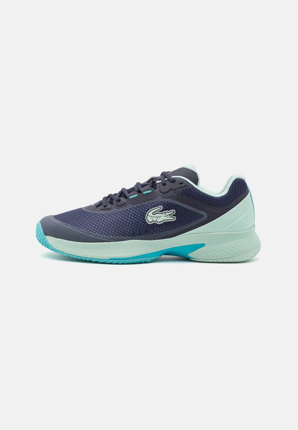 

Теннисные туфли Tech Point Lacoste, цвет navy/light turquoise