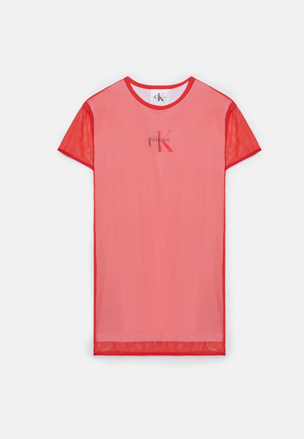 

Платье из джерси Cap Pride Dress Calvin Klein Jeans, цвет bittersweet