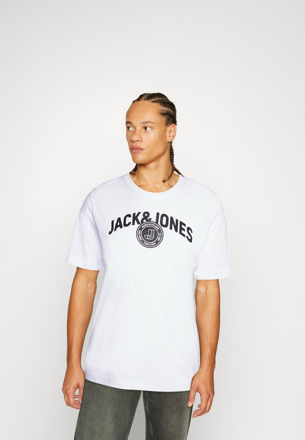 

Футболка с принтом Jack & Jones, белый