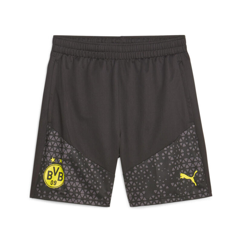 

Мужские футбольные тренировочные шорты Borussia Dortmund PUMA Black Cyber Yellow