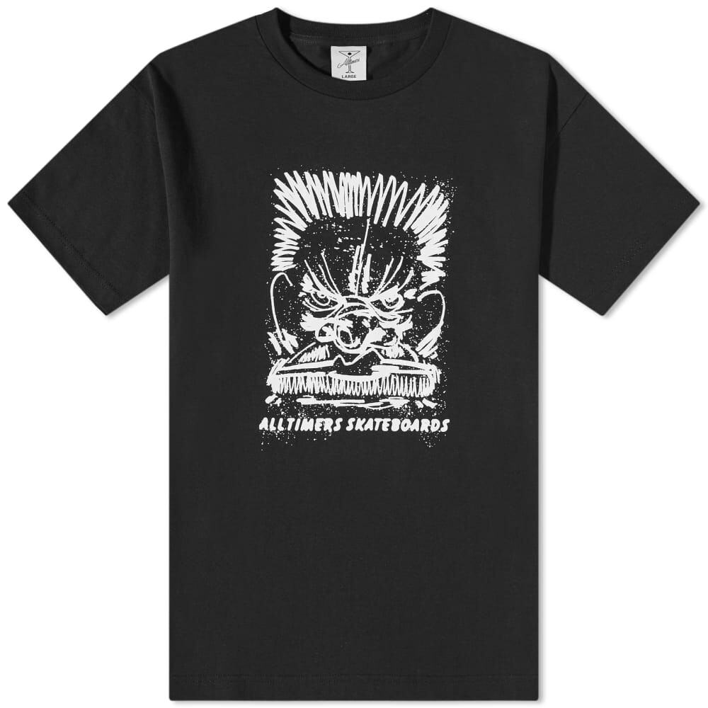 

Футболка Alltimers с смятым лицом, черный