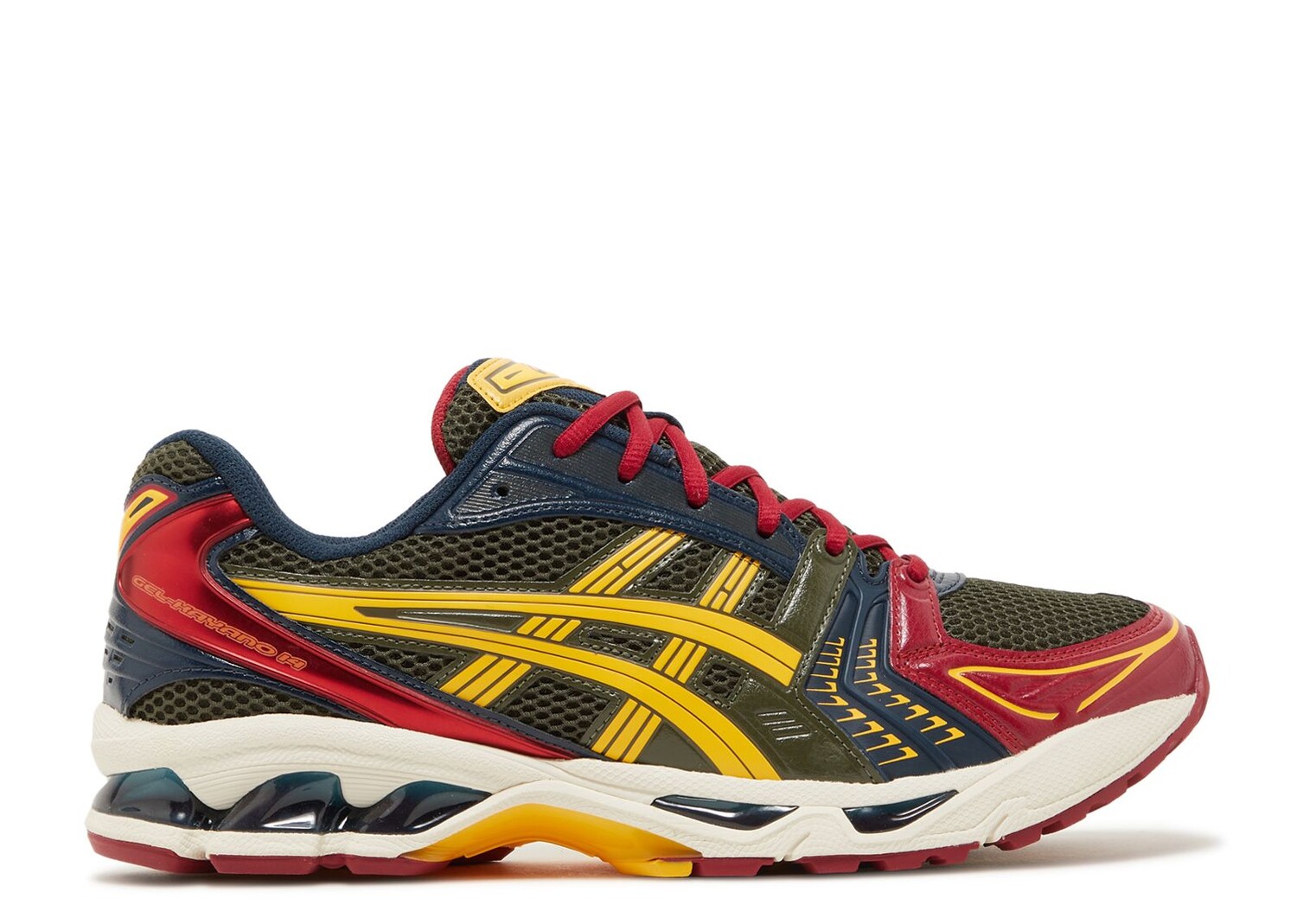 

Кроссовки ASICS Gel Kayano 14 'Olive Canvas Honey', зеленый