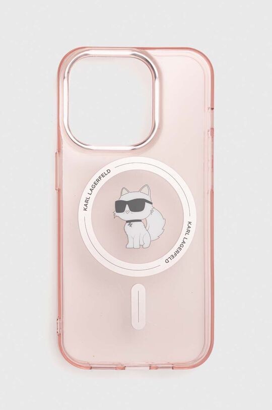 

Чехол для iPhone 15 Pro 6.1 Karl Lagerfeld, розовый