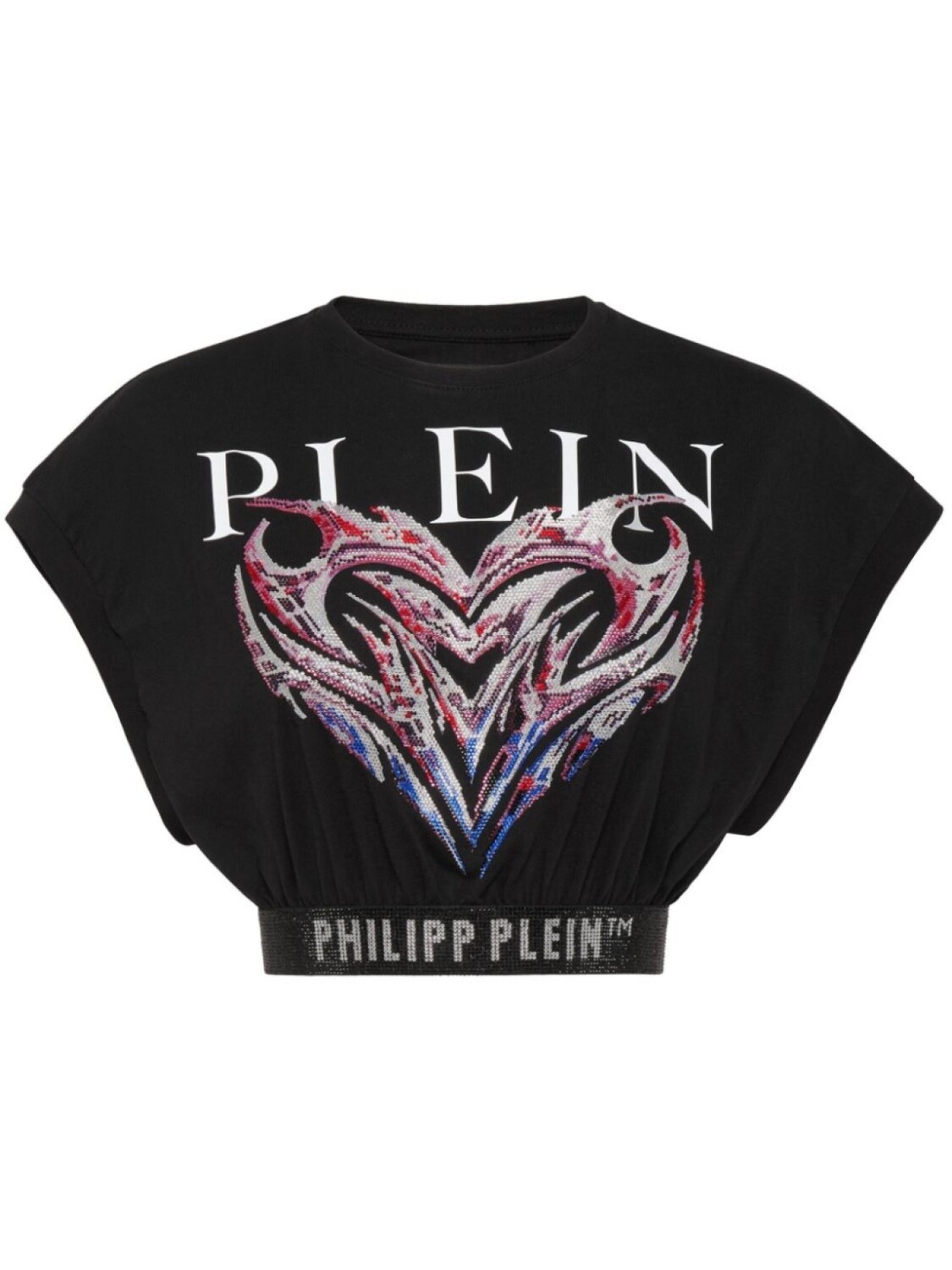 

Philipp Plein футболка с логотипом, черный