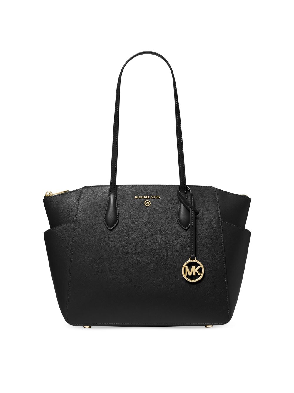 

Кожаная сумка Мэрилин MICHAEL Michael Kors, черный