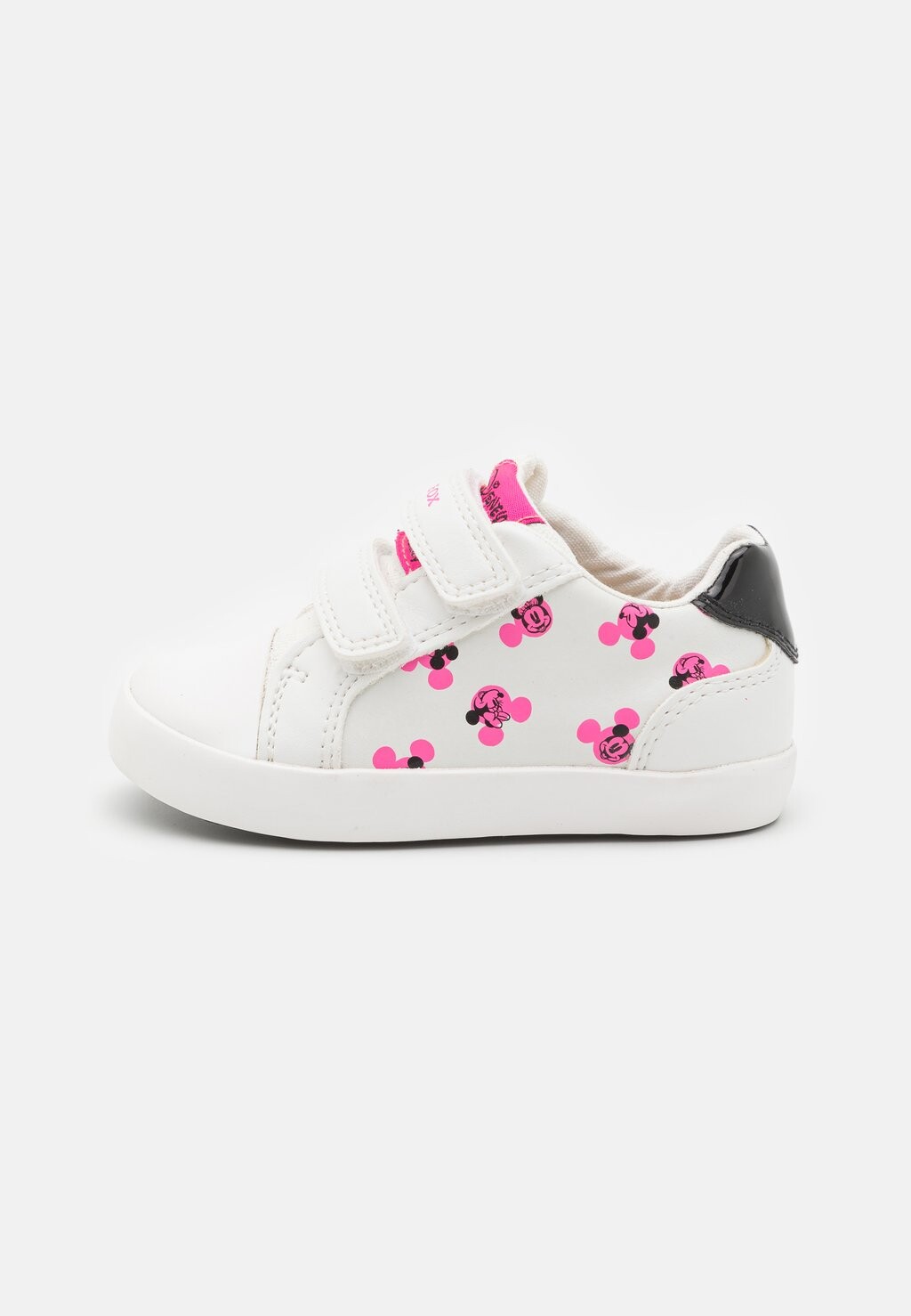 

Низкие кроссовки Disney Classic Girl Geox, цвет white/fluo fuchsia