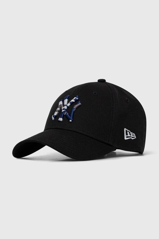 

Хлопковая бейсболка New Era, черный