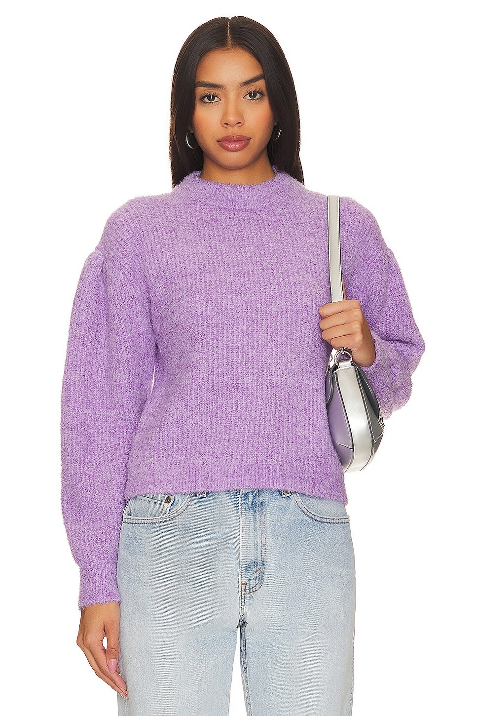 

Пуловер 525 Fass Boucle Puff Sleeve, цвет Purple Rose