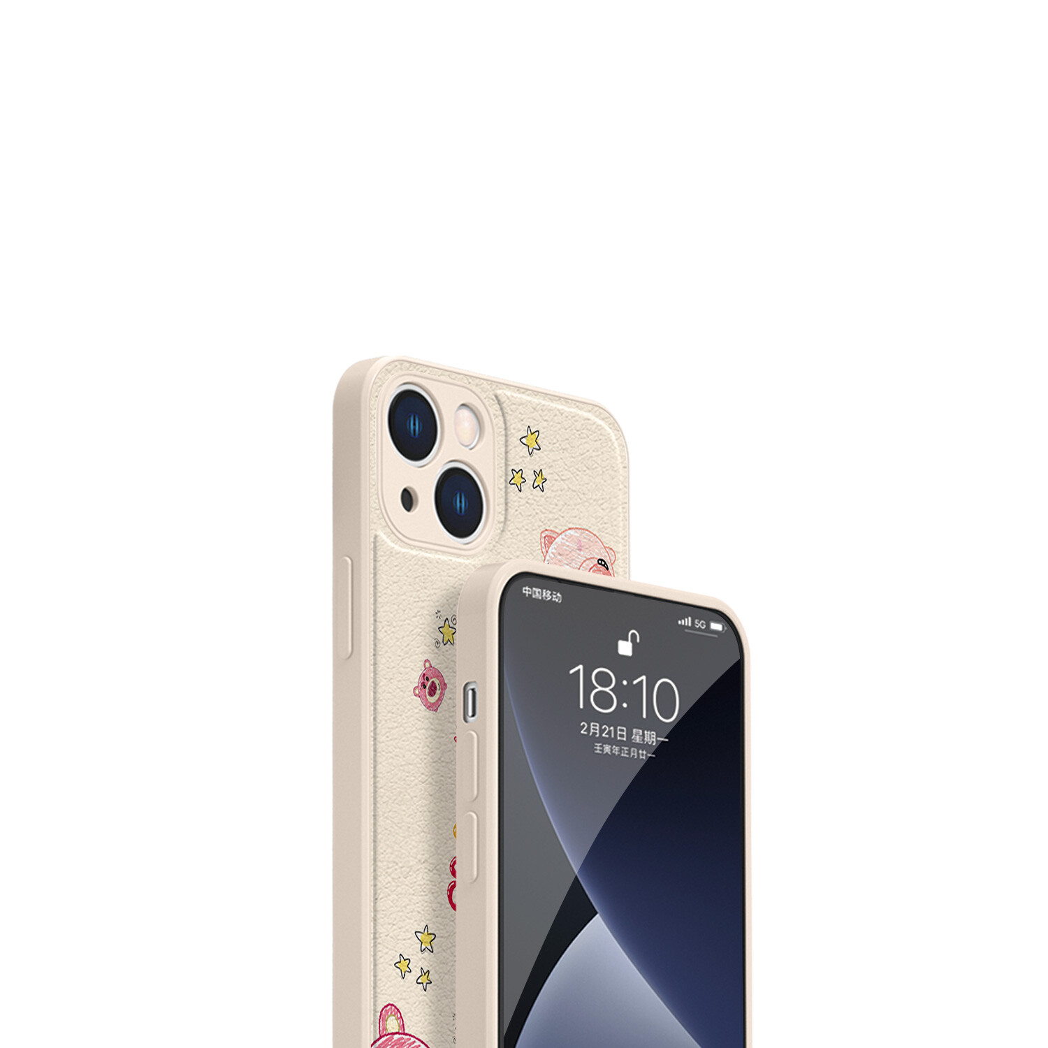 

Чехол для телефона Disney, DWCXYTYP266-Sand pink