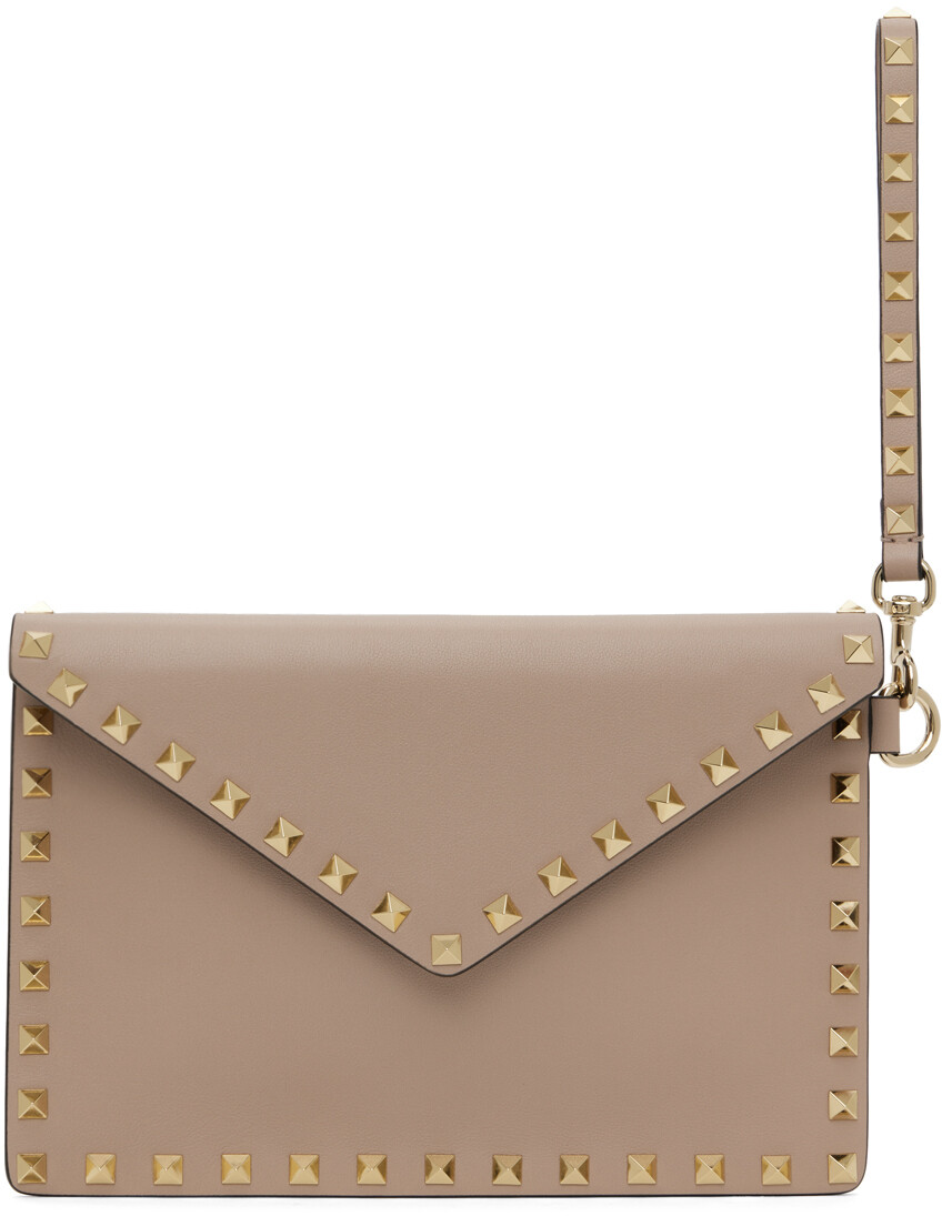 

Сумочка Rockstud темно-серого цвета Valentino Garavani