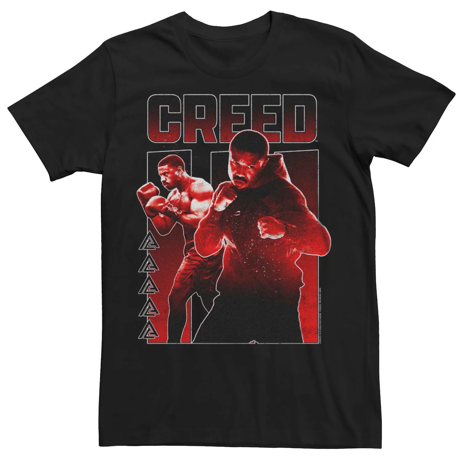 Мужская футболка Creed Adonis Creed с мультипозным плакатом и графическим рисунком Licensed Character