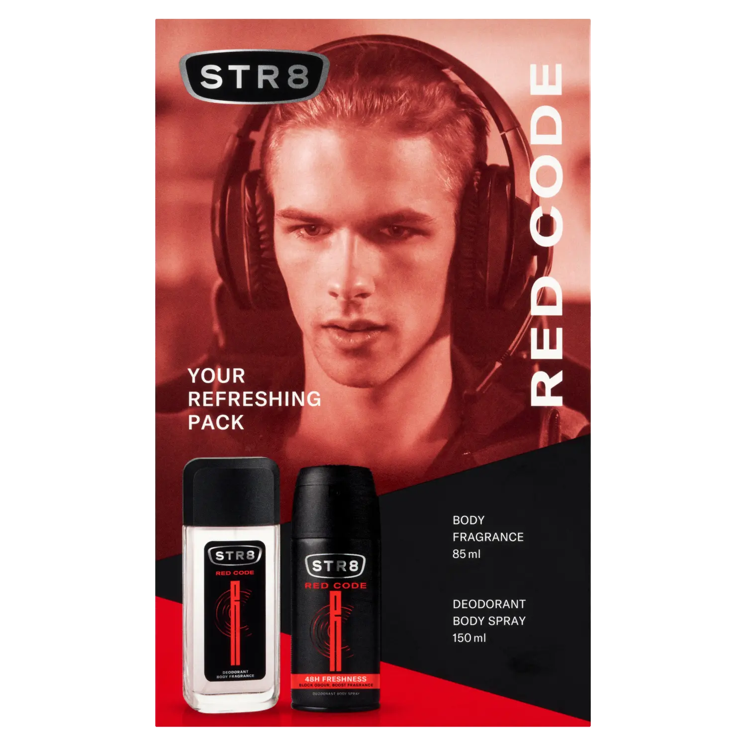 

Набор: парфюмированный мужской дезодорант Str8 Red Code, 150 мл