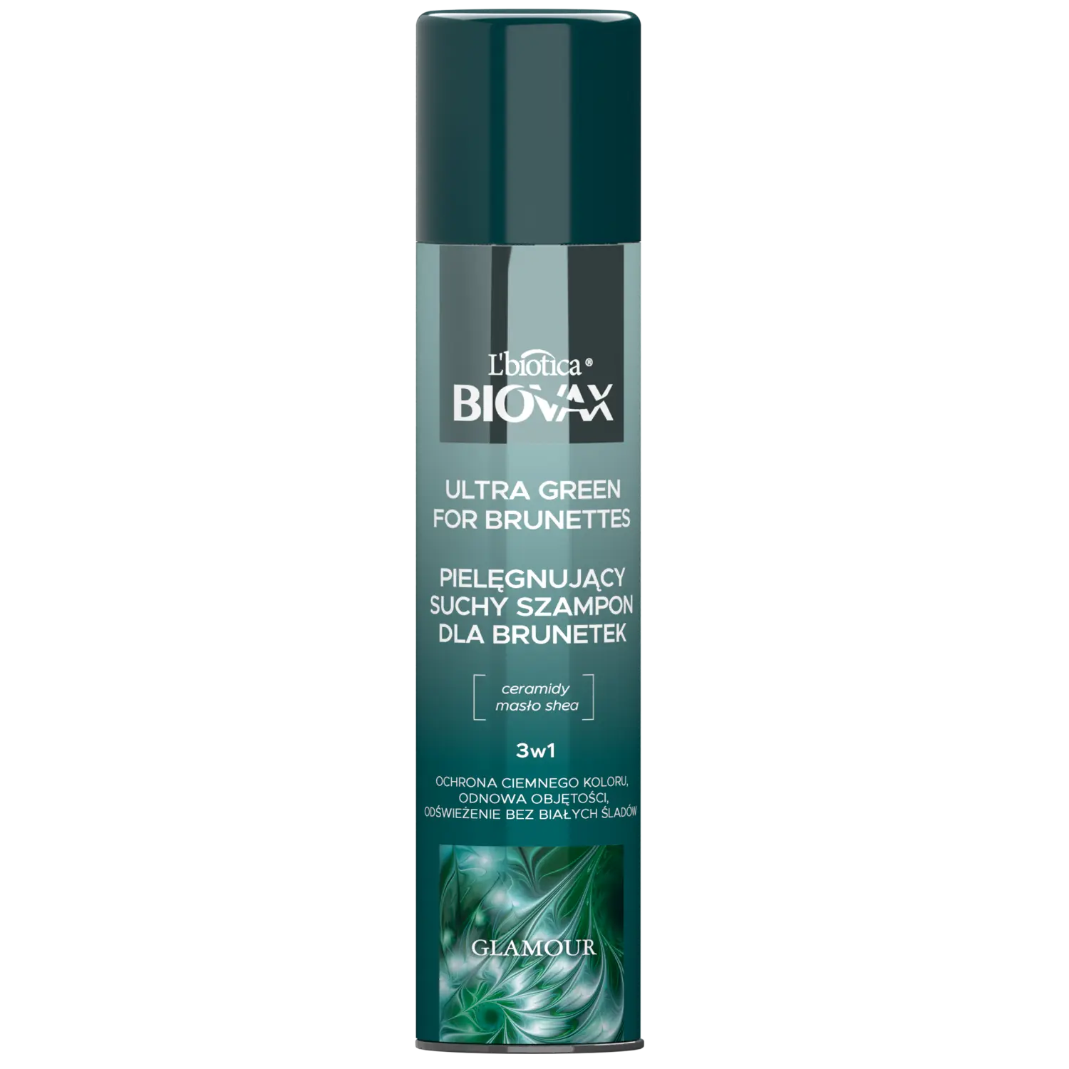 

Шампунь для сухих волос Biovax Glamour Ultra Green For Brunettes, 200 мл