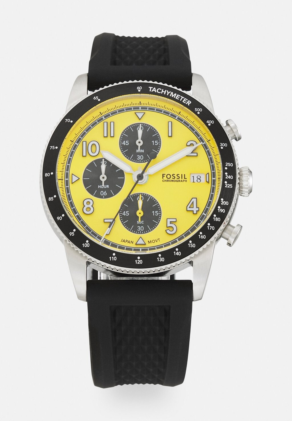 

Часы с хронографом Fossil, черный