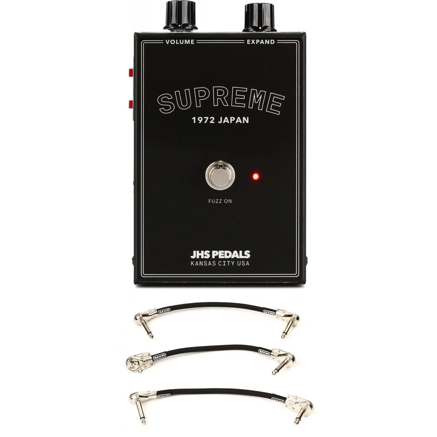 

Педаль JHS Supreme Fuzz с 3 патч-кабелями