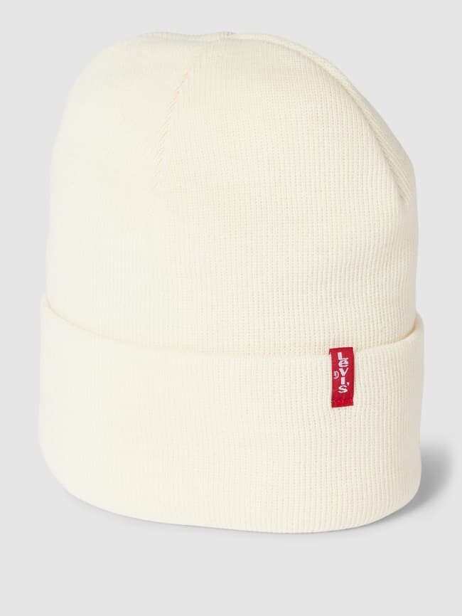 

Шапка с деталью лейбла модели "SLOUCHY RED TAB" Levi's, экрю