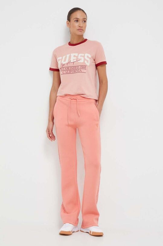 

Футболка Guess, розовый