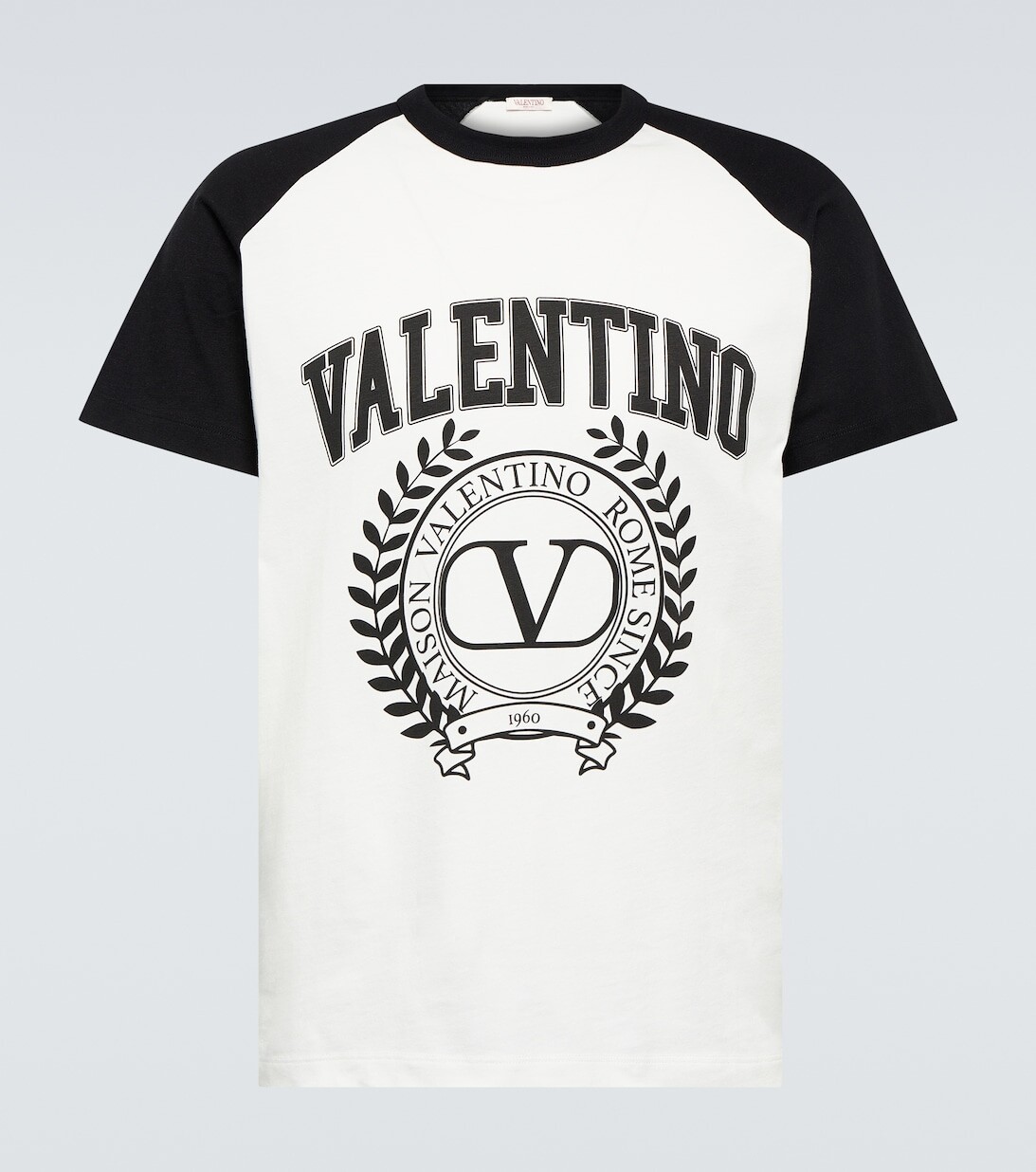 

Хлопковая футболка Maison Valentino Valentino, белый