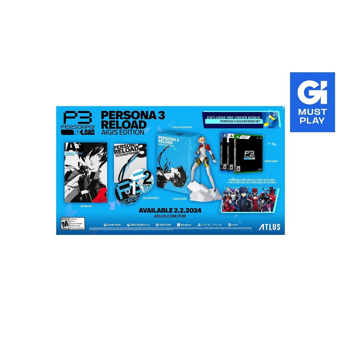 

Видеоигра Persona 3 Reload Collector's Edition - PlayStation 5