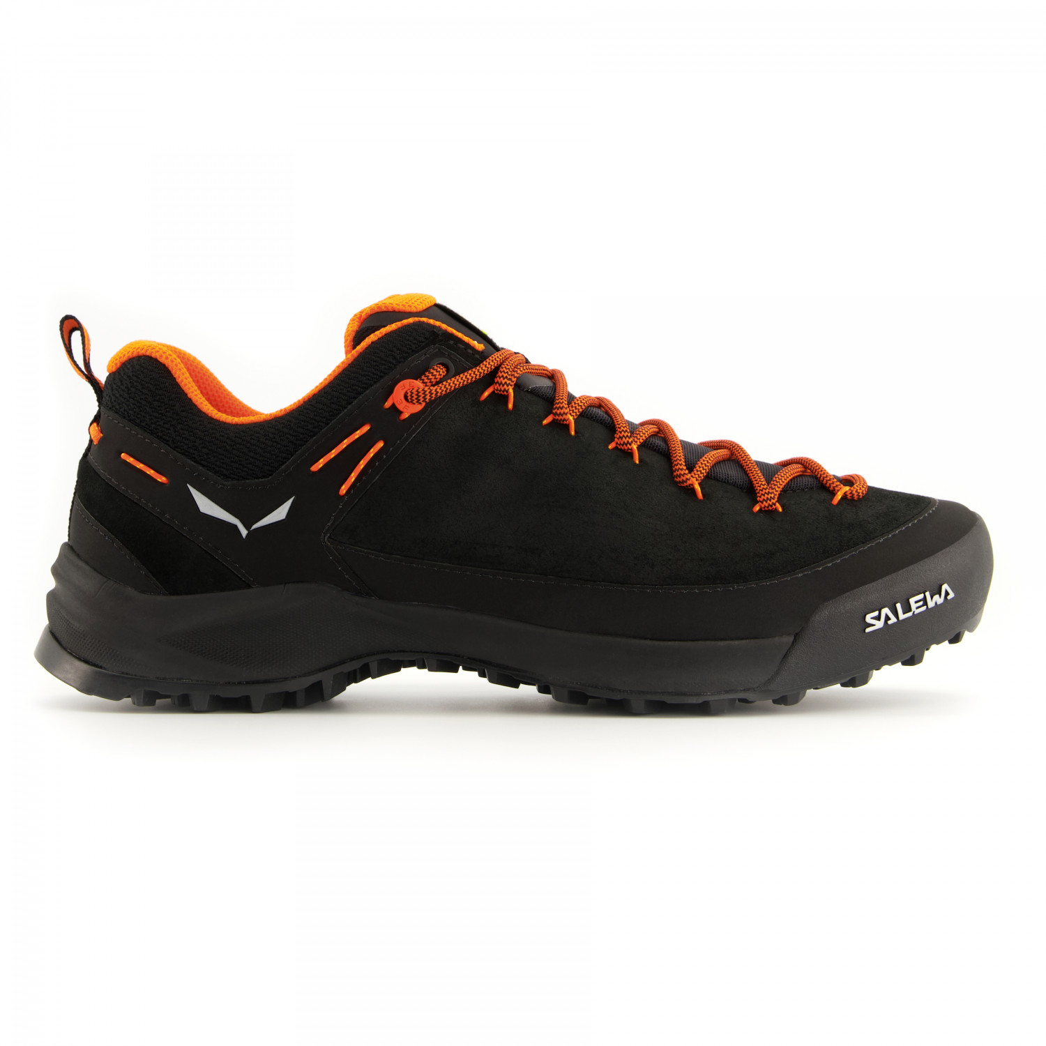 Мультиспортивная обувь Salewa MS Wildfire Leather, цвет Black/Fluo Orange