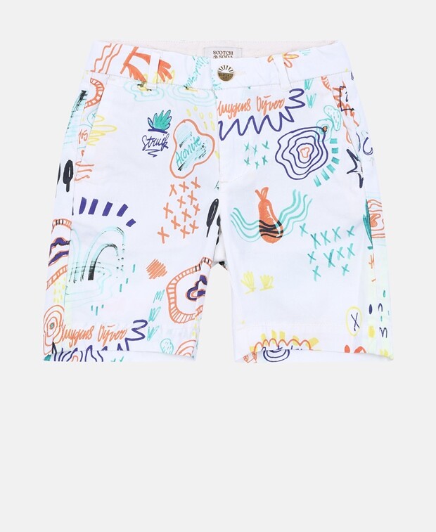

Шорты-бермуды Scotch & Soda, экрю