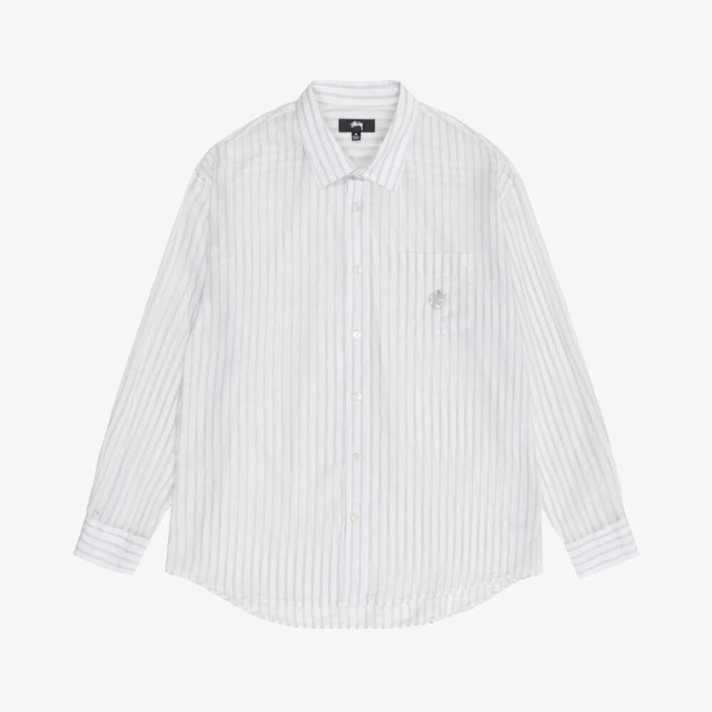 

Рубашка Light Weight Classic Shirt 'White' Stussy, белый