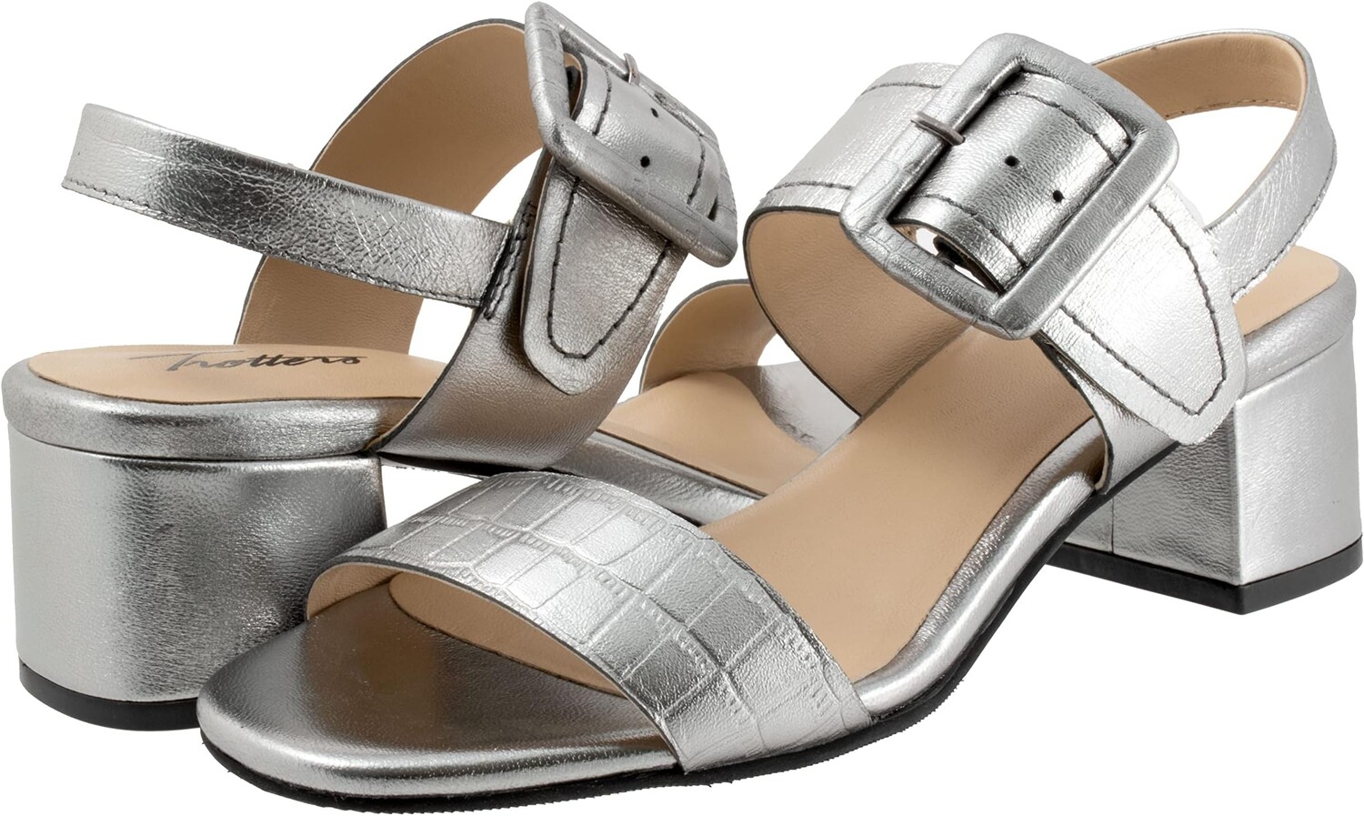 

Босоножки Laila Trotters, цвет Pewter Metallic