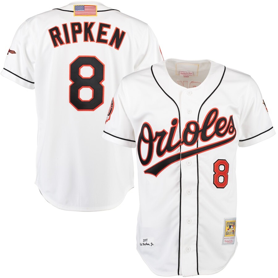 

Джерси Mitchell & Ness Baltimore Orioles, белый