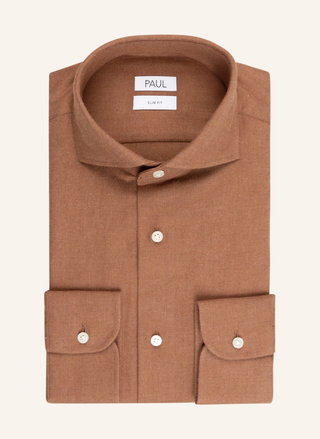 

Рубашка PAUL Slim Fit, коричневый
