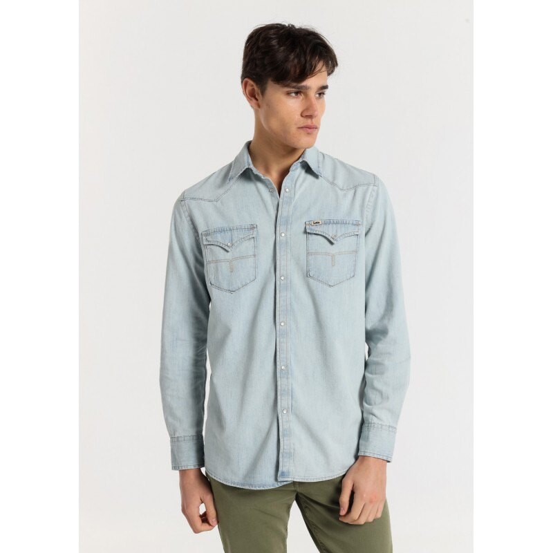 

Рубашка с длинным рукавом Lois Jeans 137827-14496-3313-909, синий