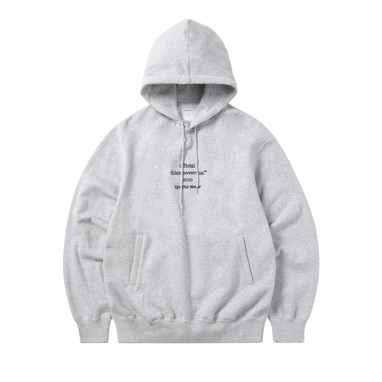 

Толстовка с контрастной строчкой thisisneverthat, Heather Grey