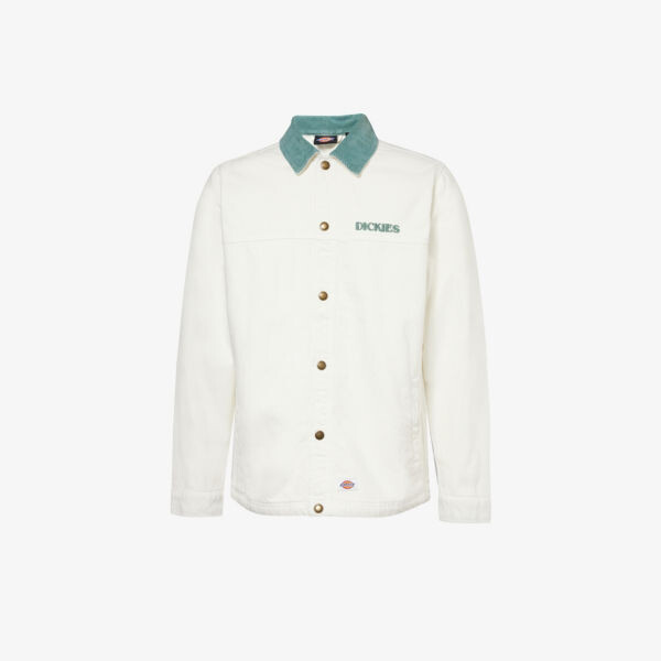 

Джинсовая куртка herndon с фирменной вышивкой Dickies, белый
