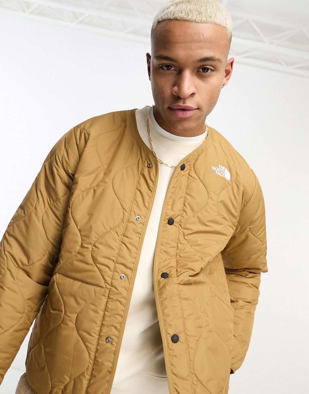 

Коричневая стеганая подкладка The North Face Ampato эксклюзивно на ASOS, Коричневый