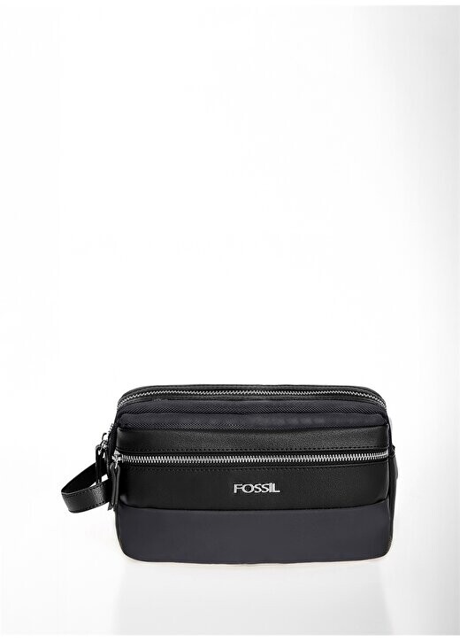 Черная мужская сумка 25x14x12 см 01FS2050 Fossil, черный