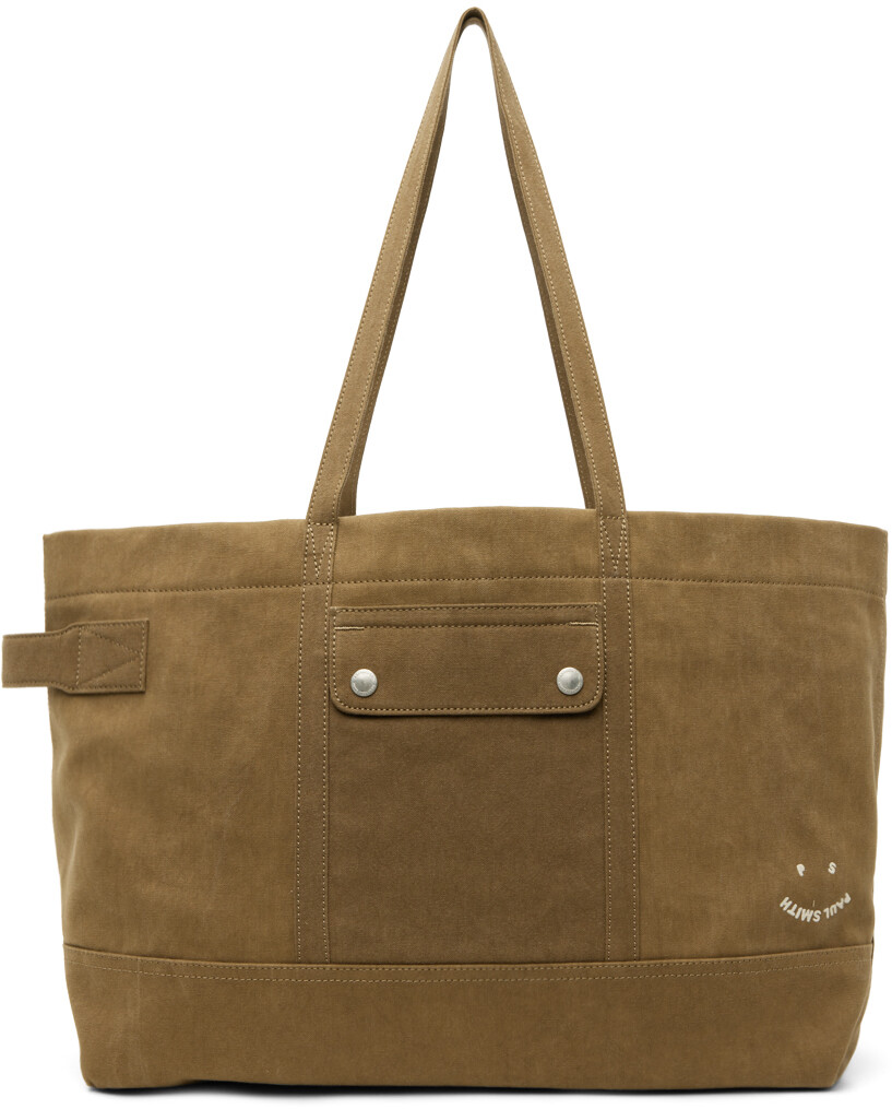 

Хаки-тоут Happy Happy PS by Paul Smith