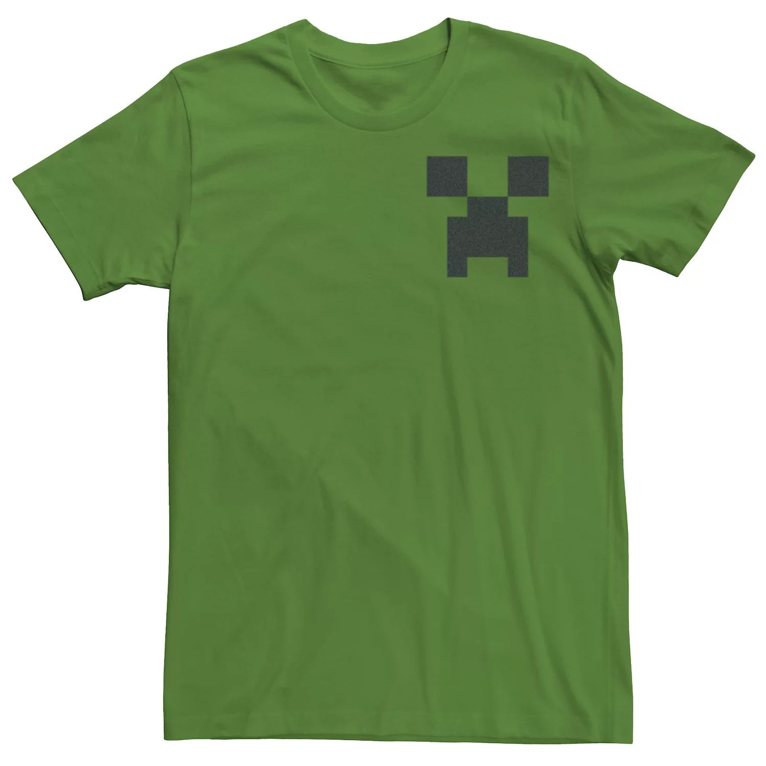 Мужская футболка с карманом Minecraft Creeper Licensed Character