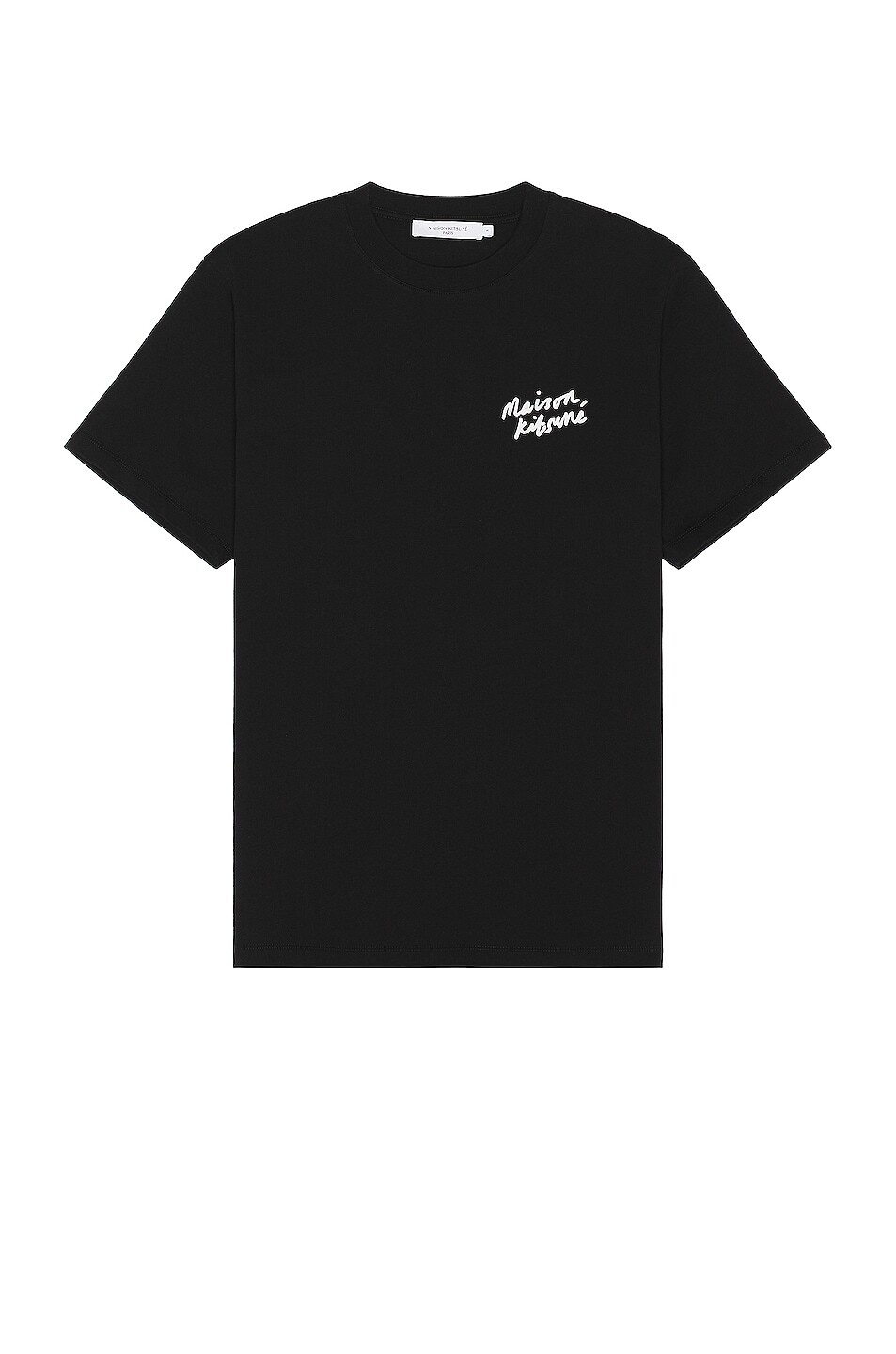 

Футболка Maison Kitsune Mini Handwriting Classic, черный