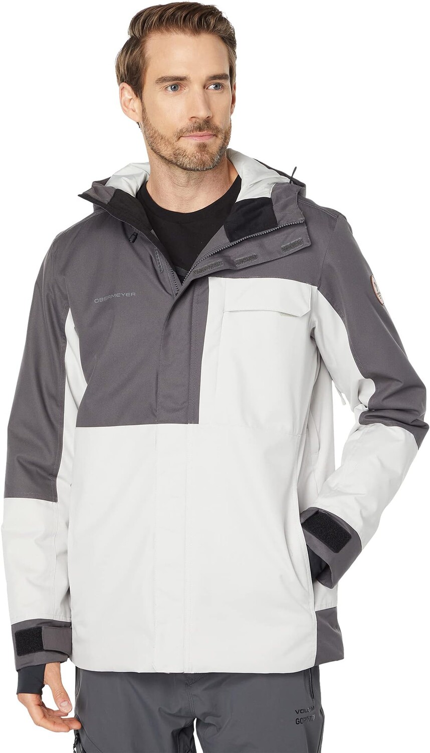 

Куртка Grommet Jacket Obermeyer, цвет Fog