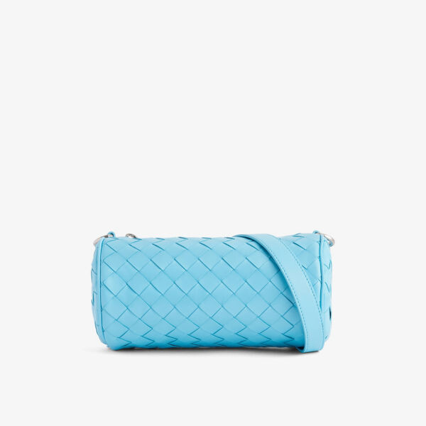 

Кожаная сумка-клатч pouch avenue Bottega Veneta, серебряный