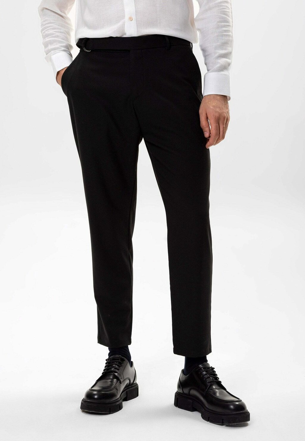 

Брюки HIGH WAIST BELTED Antioch, цвет black
