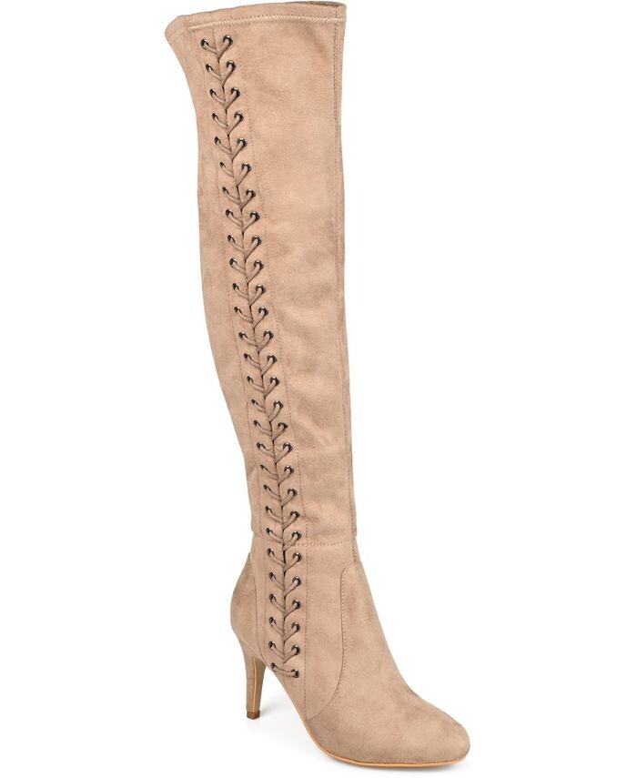 

Женские сапоги до колена Abie Journee Collection, цвет Taupe